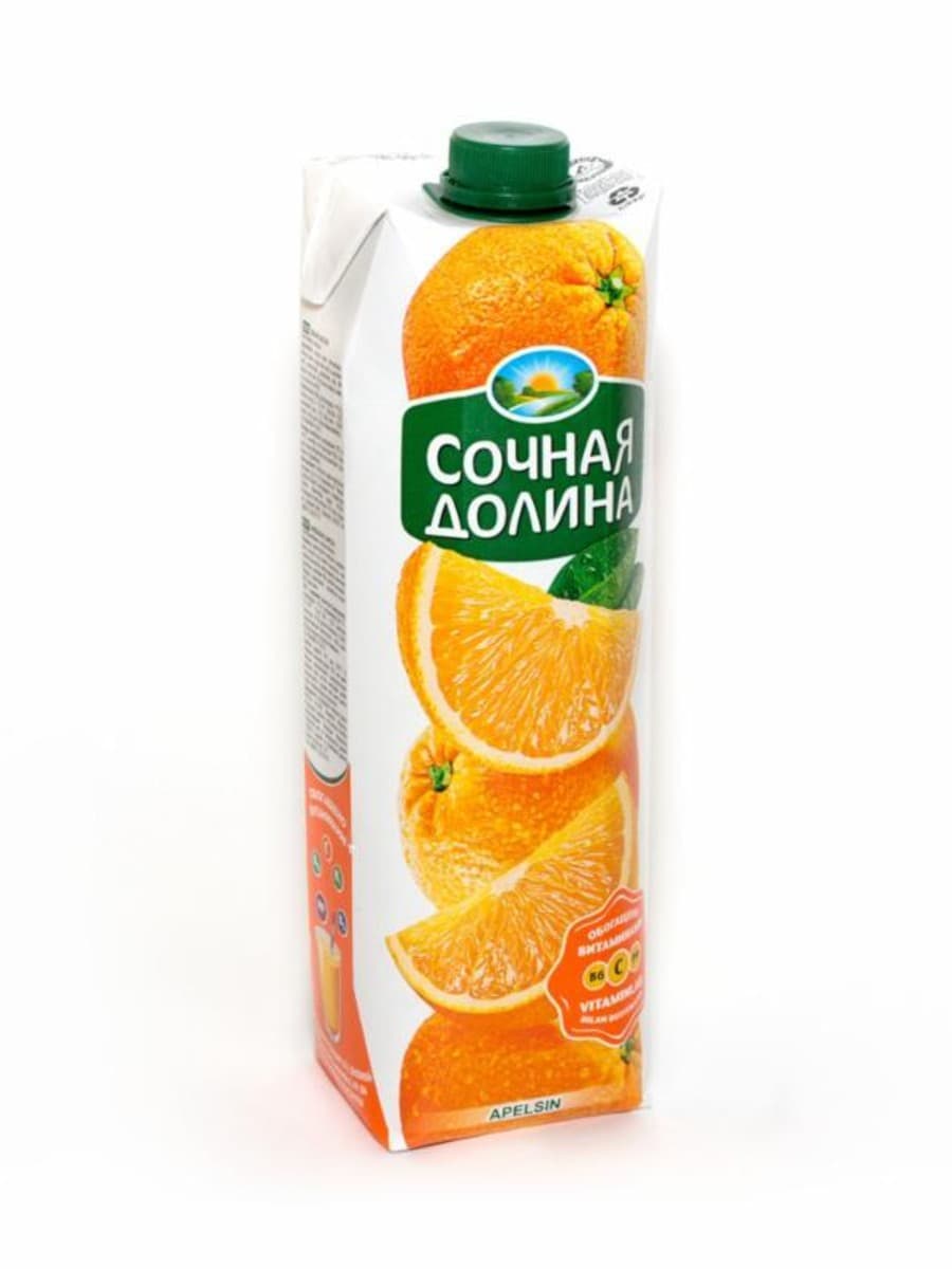 Апельсиновый сок 1 л