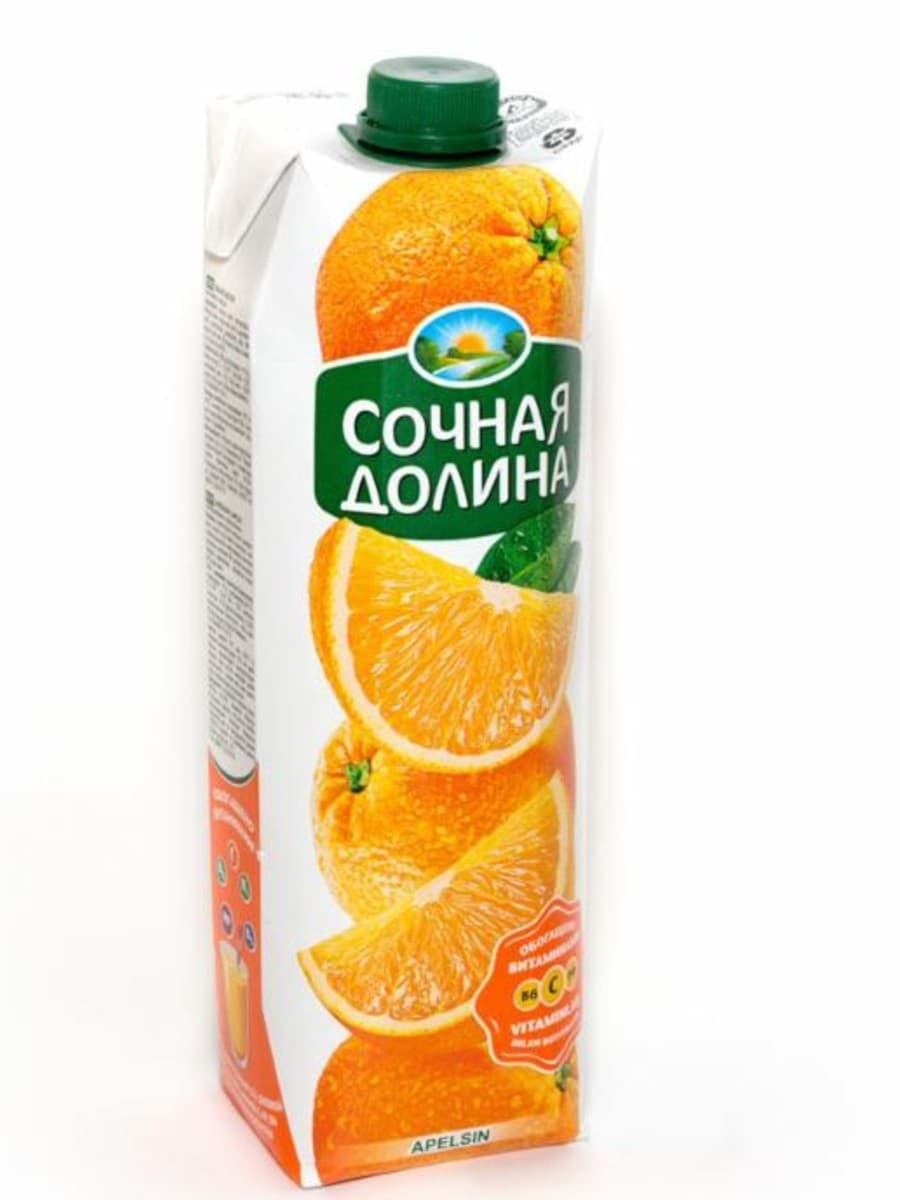 Апельсиновый сок 1 л